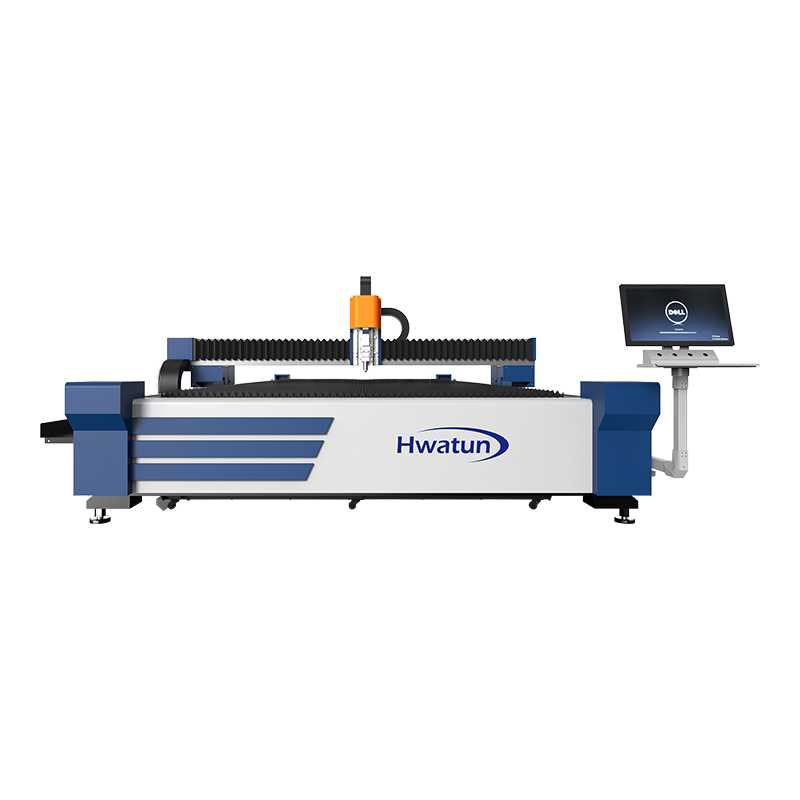 What are the interface and functions of the CNC LASER CUTTING MACHINE system?